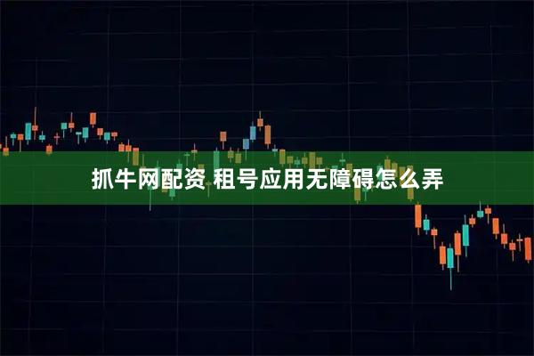 抓牛网配资 租号应用无障碍怎么弄